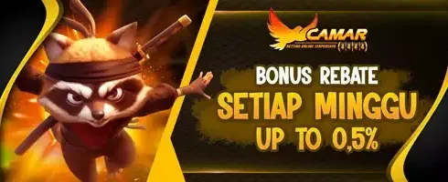 VIP Rebate Mingguan promotion banner